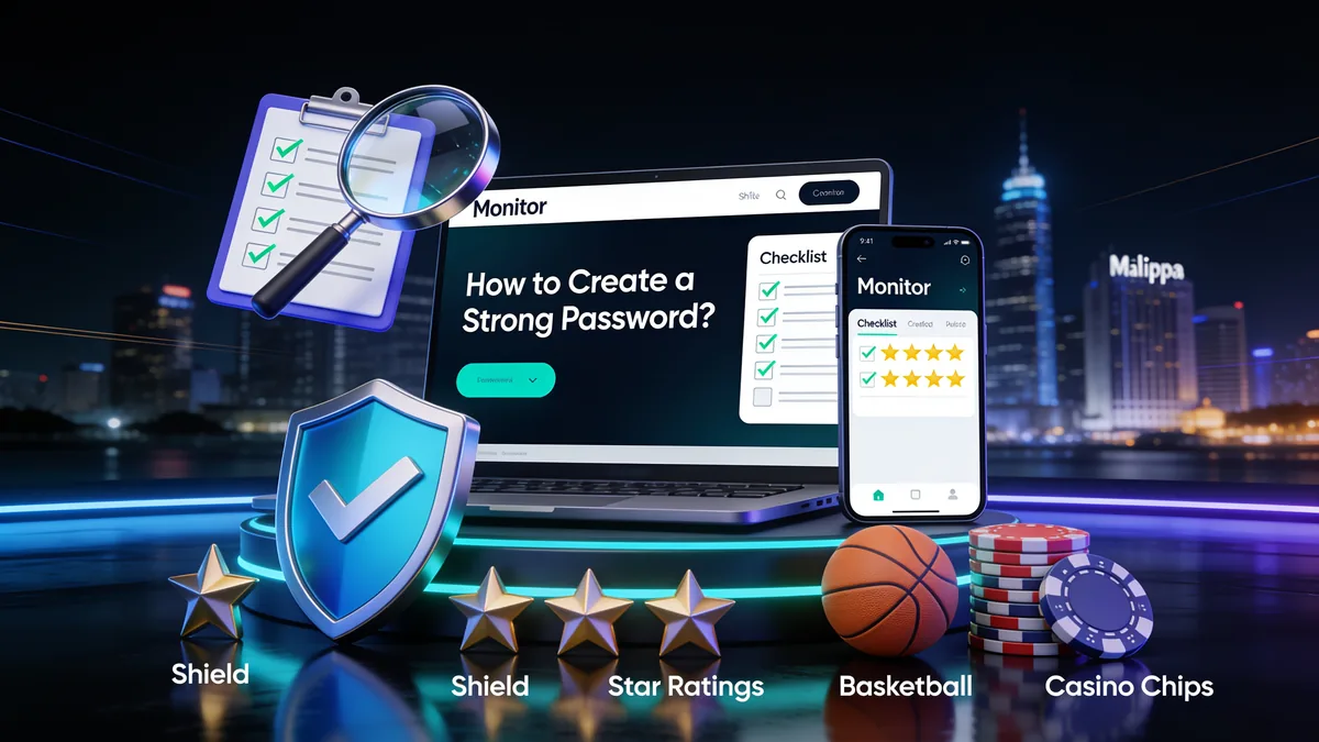 How to Create a Strong Password?: monitor guide for players in the Philippines
