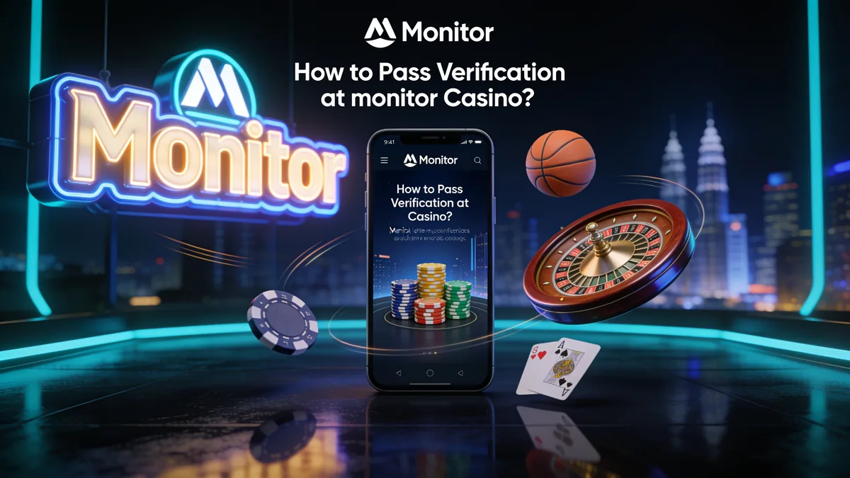How to Pass Verification at monitor Casino?: monitor guide for players in the Philippines